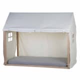 CHILDHOME Housse de maison de lit 210x100x150 cm Blanc