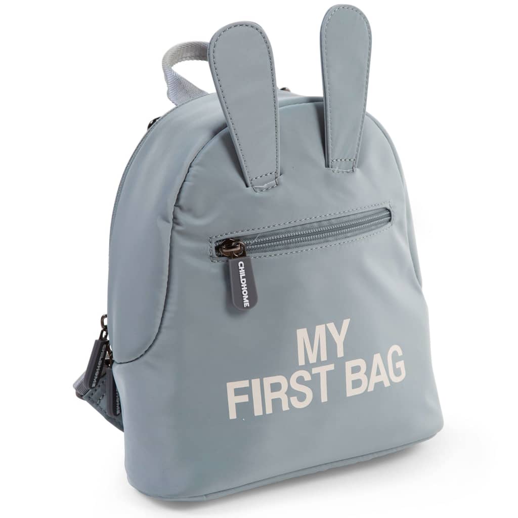 CHILDHOME børnerygsæk My First Bag grå