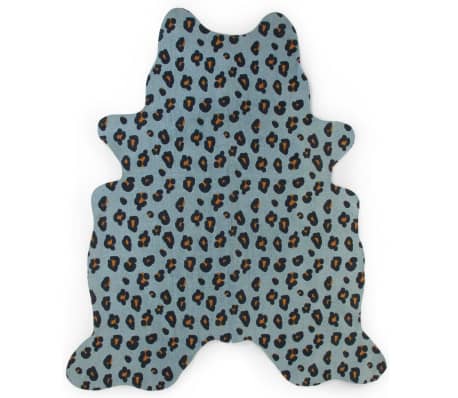 CHILDHOME Tapis pour enfants 145x160 cm bleu léopard