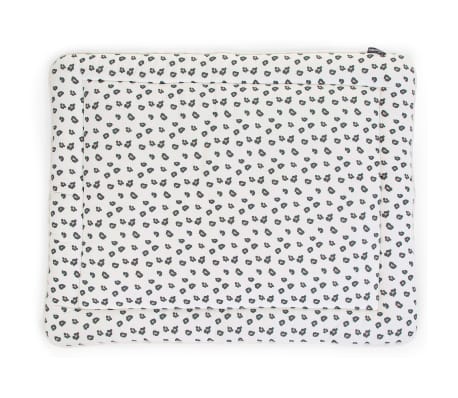 CHILDHOME Tapis de parc pour enfants 95x75 cm Jersey Léopard