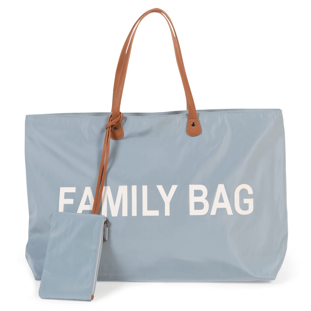 Afbeelding CHILDHOME Luiertas Family Bag lichtgrijs door Vidaxl.nl