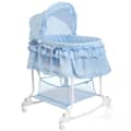 Little World Berço de embalar 2-em-1 85x70x110 cm azul LWFU002-LBL