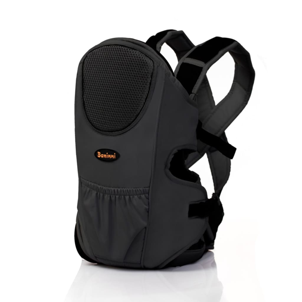 Baninni 2-in-1 Baby Carrier Sacco Prestigio Black BNBC002-BK