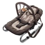 Banini Espreguiçadeira de bebé "Relax Classic" café Hippo BNBO002-CFHP