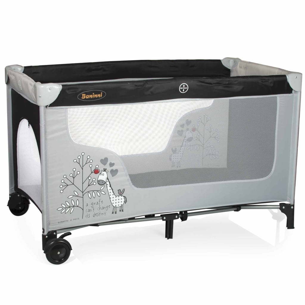 

Baninni Reiswieg Nido Giraffe Luxe grijs BNBT007-GRF