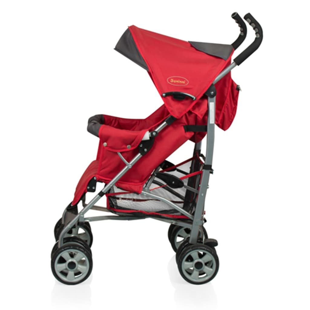 

Baninni Buggy Luca rood en donkergrijs BNST015-RDGY