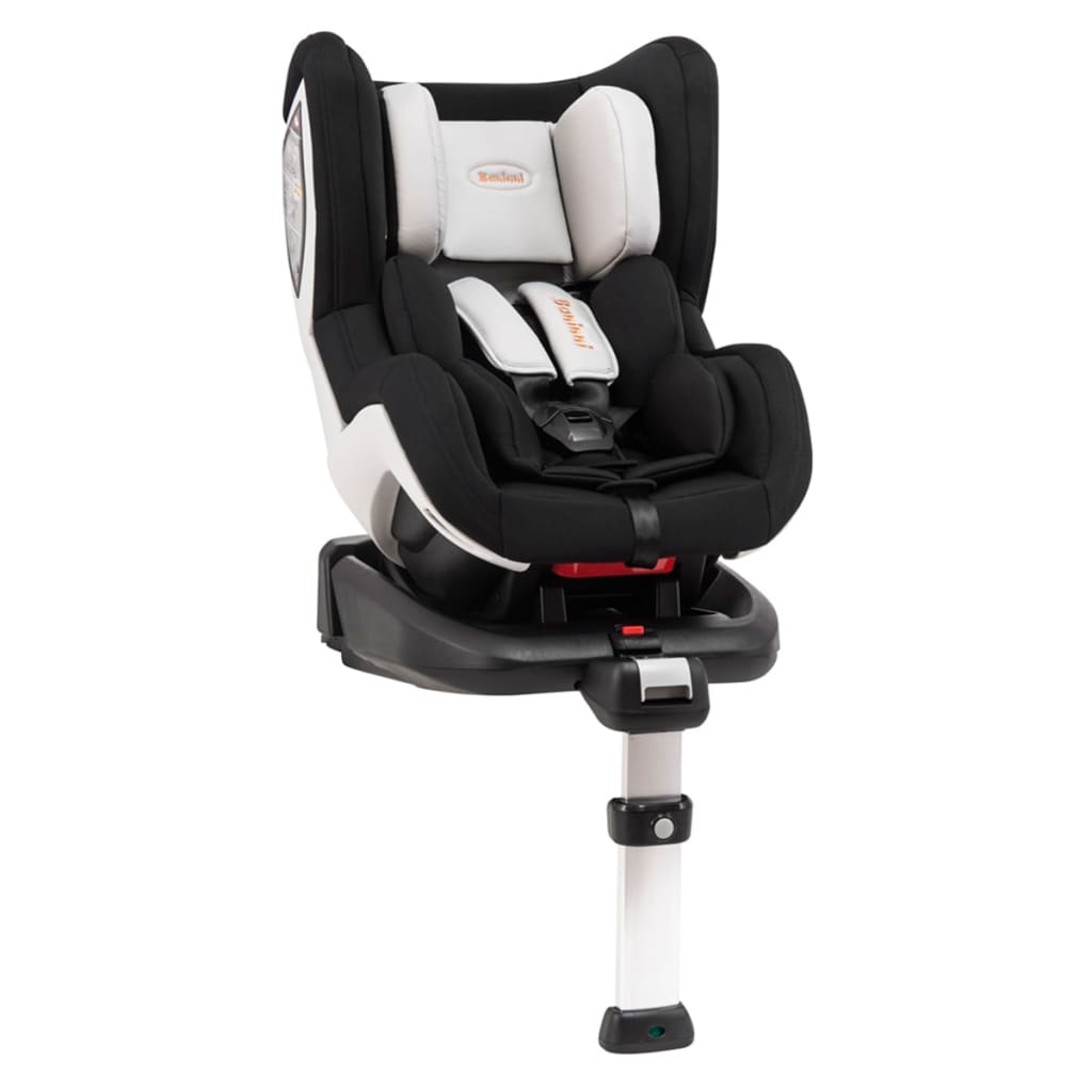 Baninni Autostoel Impero Isofix 0+1 zwart en wit BNCS002-WHBK