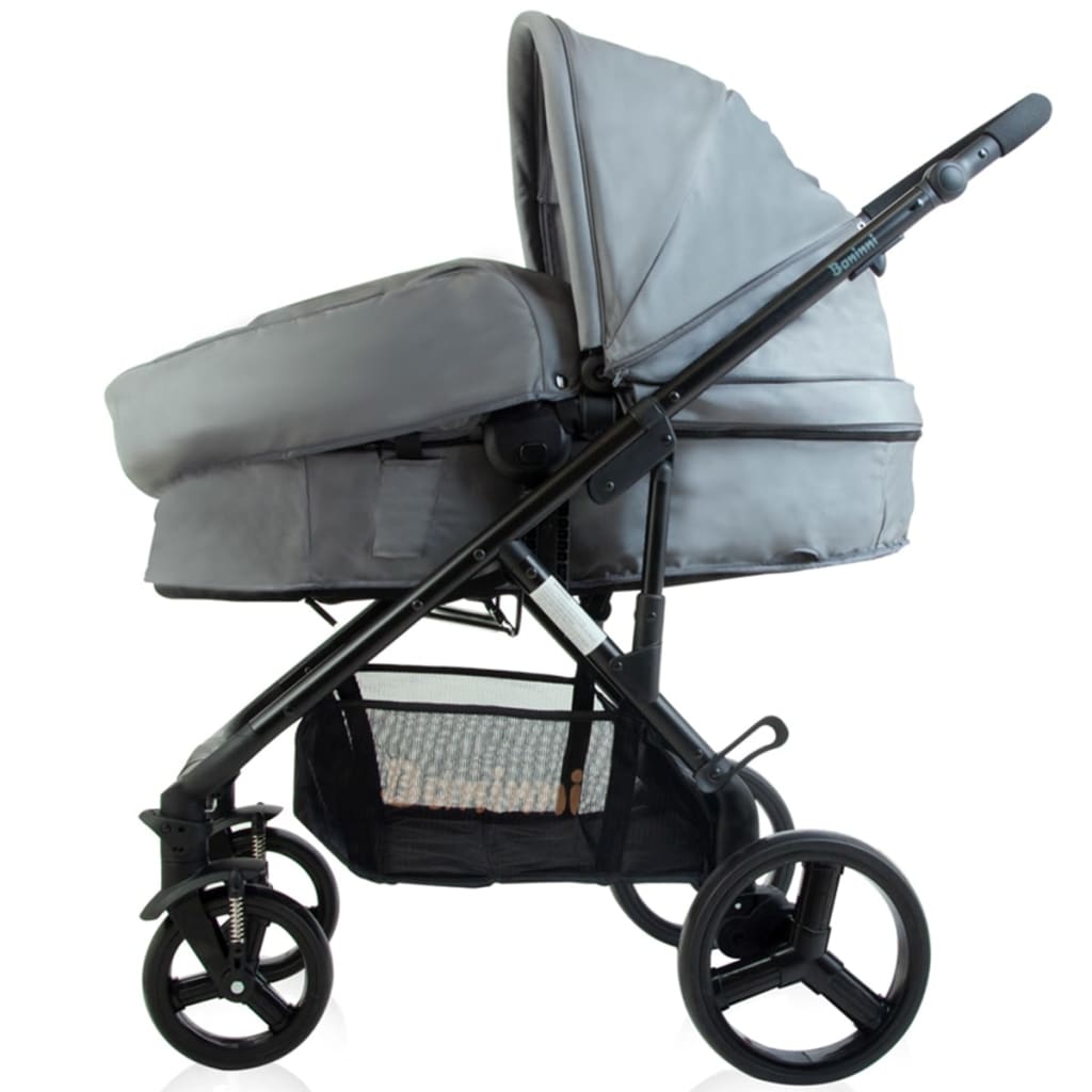 VidaXL - Baninni 3-in-1 Wandelwagen Nobel 15 kg grijs BNST021-DGY VidaXL - Baninni 3-in-1 Wandelwagen Nobel 15 kg grijs BNST021-DGY
