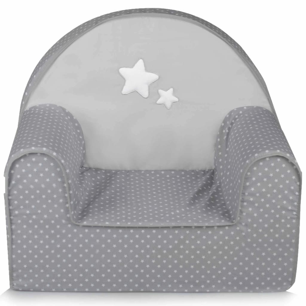 

Baninni Kinderfauteuil Divani Star grijs BNFK017-STR