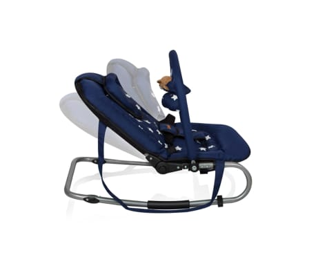 Banini Espreguiçadeira bebé Relax Classic estrela azul BNBO002-BLST