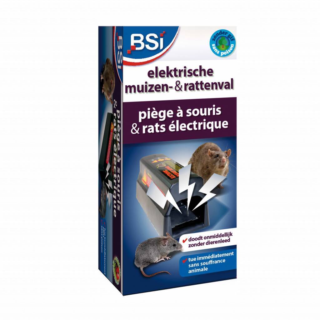 Afbeelding Elektrische muizen en rattenval met vangmelding door Vidaxl.nl