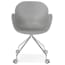 Alterego Design Bureaustoel Jeff Grijs Op Wieltjes alterego kopen in de aanbieding Alterego Design Bureaustoel Jeff Grijs Op Wieltjes alterego kopen in de aanbieding