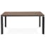 Alterego Vergadertafel Bench Bureau Xline Square Met Notenhouten Afwerking alterego kopen in de aanbieding Alterego Vergadertafel Bench Bureau Xline Square Met Notenhouten Afwerking alterego kopen in de aanbieding