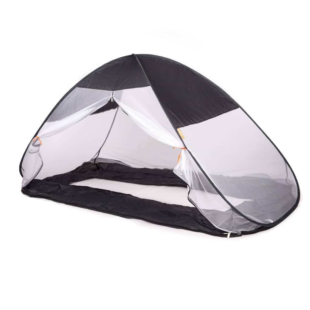 425425 DERYAN Mosquito Pop-up Bed Tent 200x90x110cm Grey