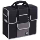 Willex Fahrradtasche 18 L Schwarz und Grau 10102