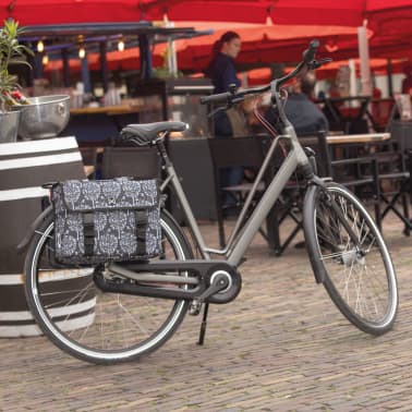 Willex Sacoches sac de vélo bicyclette 36 L Arbres fantastiques Multicolore