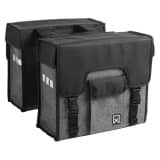 Willex Fahrradtaschen 38 L Schwarz und Grau 10613