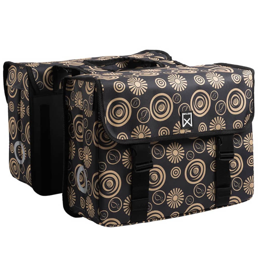 

Willex Fietstassen Vortex 36 L zwart en geel 13966