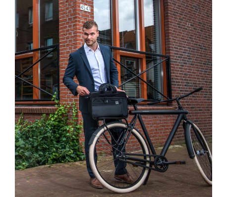 Willex Multifunktionale Büro-Fahrradtasche 20 L Schwarz 12101