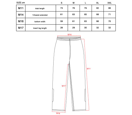 Que Numero Es Talla M En Pantalon Shop, 50% OFF | www.rupit.com