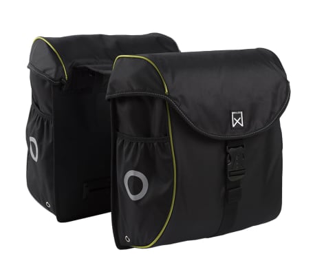 Willex Bicycle Panniers 38 L Black and Yellow 16103