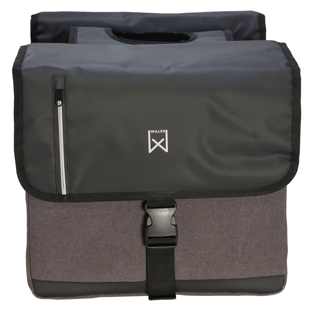 

Willex Businesstas dubbel 30 L zwart en grijs