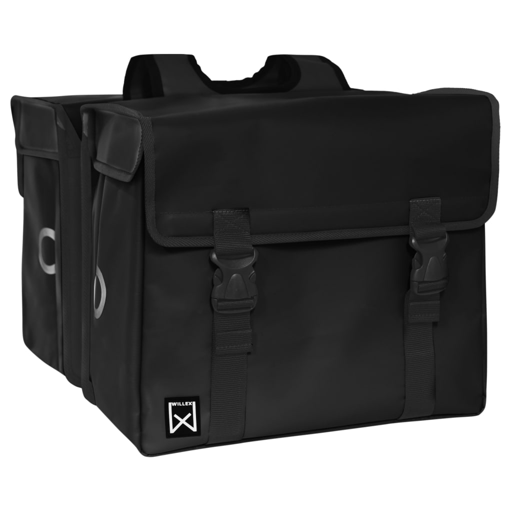 Willex Dviračio krepšiai Tarpaulin, matinės juodos spalvos, 52l | Stepinfit
