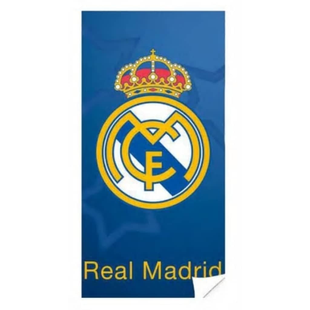 Afbeelding Real Madrid C.F. Real Madrid C.F. Real Madrid C.F. Real Madrid strandlaken - 100% katoen - 70x140 cm - door Vidaxl.nl