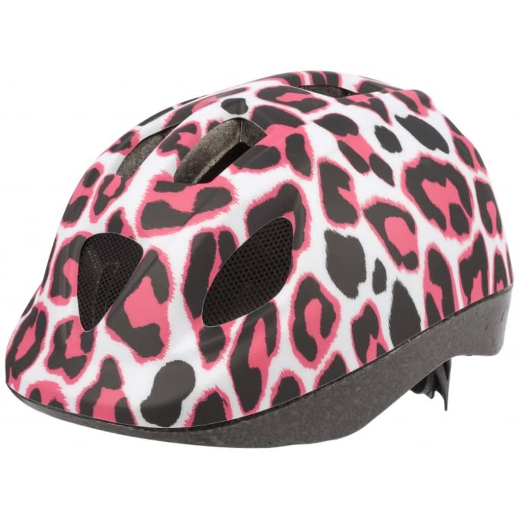 Polisport fietshelm Pinkey Cheetah XS meisjes roze
