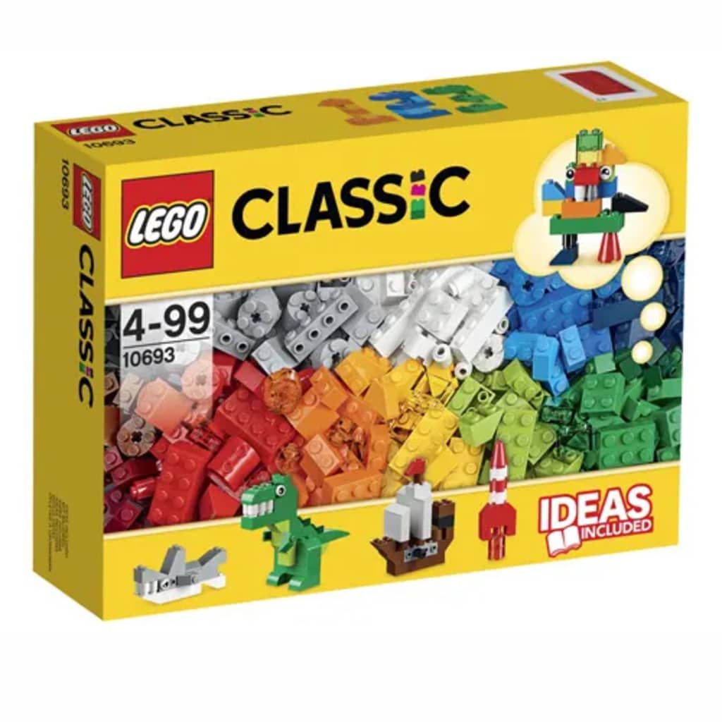 Afbeelding LEGO Classic 10693 Creatieve Stenen Aanvulset door Vidaxl.nl