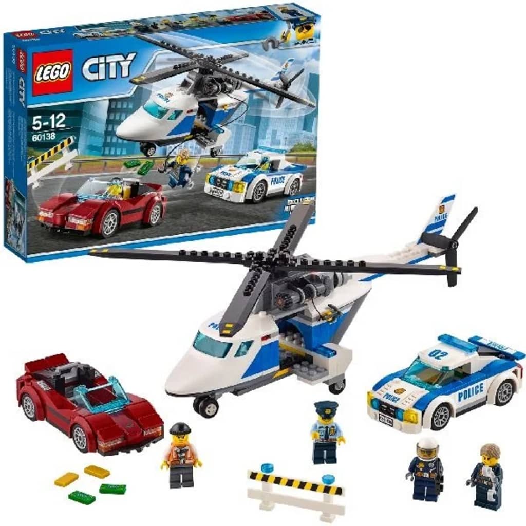 Afbeelding LEGO City 60138 Snelle achtervolging Multicolour door Vidaxl.nl