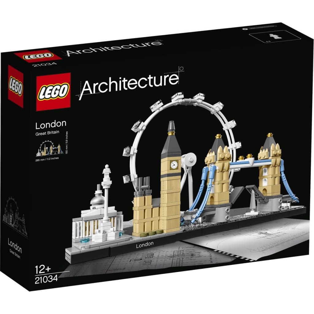 Afbeelding LEGO Architecture Set London 21034 door Vidaxl.nl