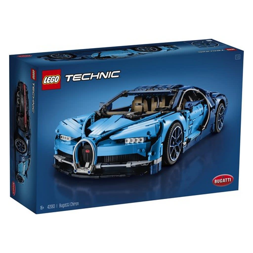 LEGO Technic: Bugatti Chiron (42083) blauw