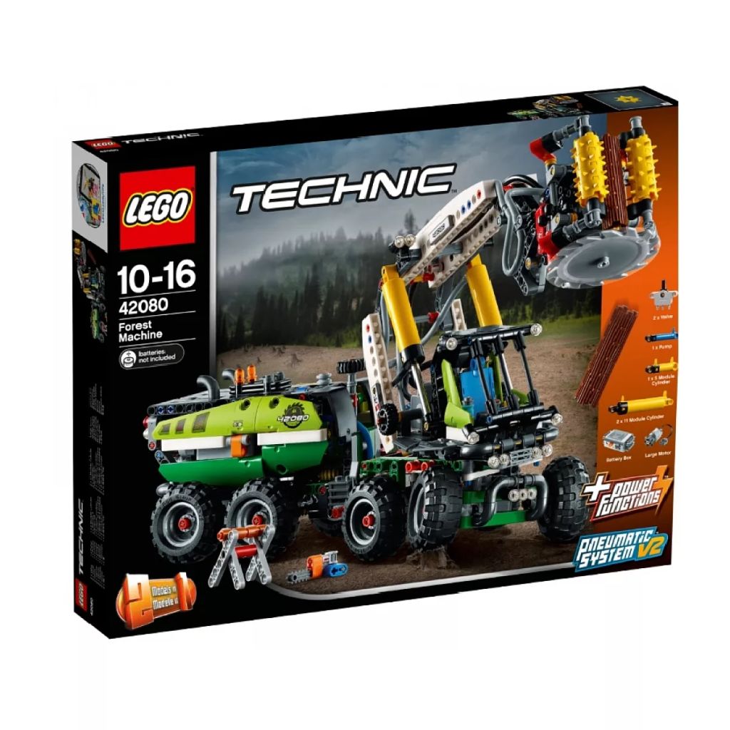 Afbeelding LEGO Technic 42080 Bosbouwmachine door Vidaxl.nl