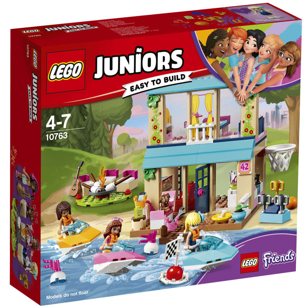 LEGO Juniors 10763 Stephanie's Huisje Aan Het Meer