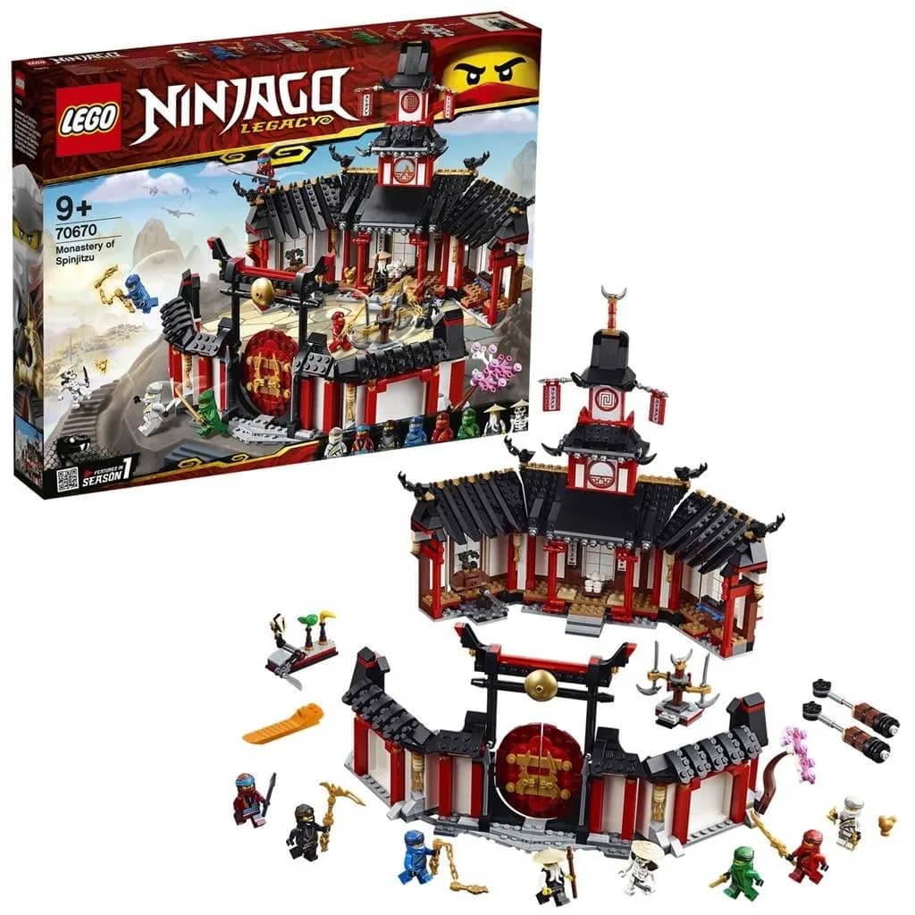 Afbeelding LEGO NINJAGO Het Spinjitzu Klooster - 70670 door Vidaxl.nl