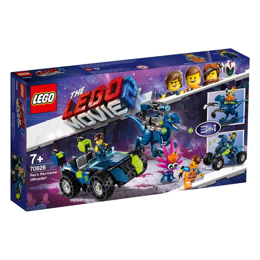 LEGO Movie 70826 DE LEGO FILM 2 Rex's Rex-treme Offroader