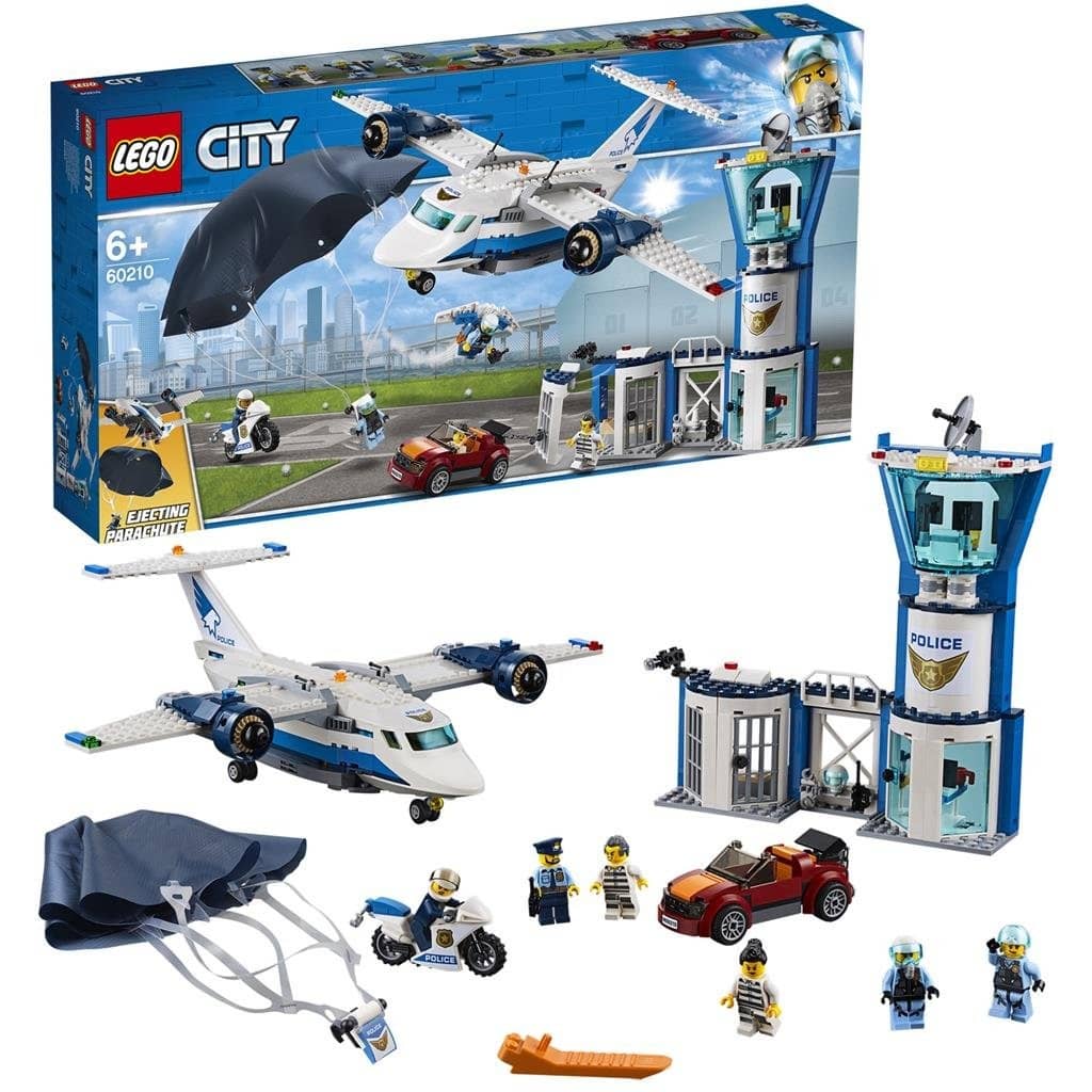 Afbeelding LEGO City Luchtpolitie Luchtmachtbasis - 60210 door Vidaxl.nl