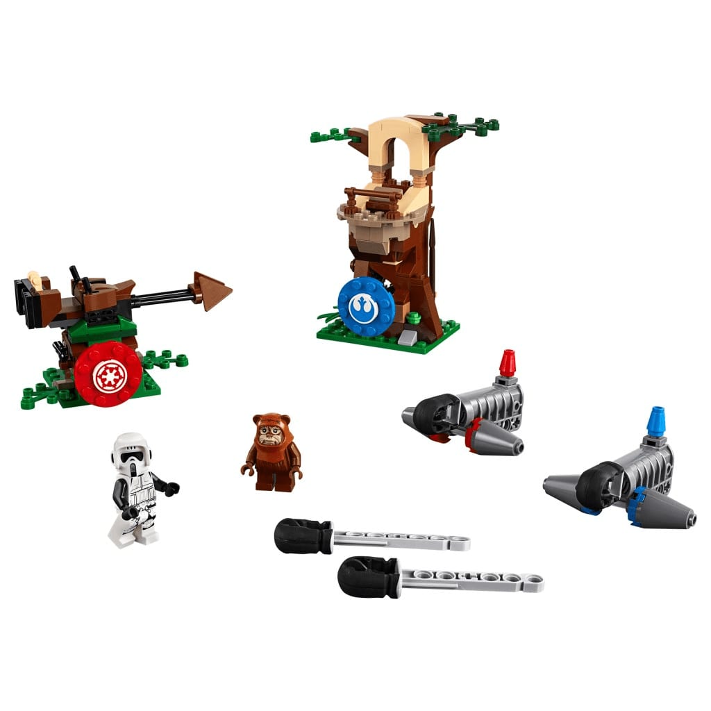 Afbeelding LEGO Star Wars 75238 Action Battle Aanval Op Endor door Vidaxl.nl