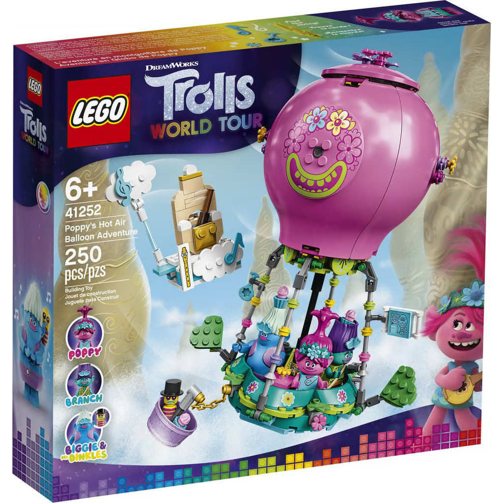 LEGO Trolls 41252 Poppy's Luchtballonavontuur (4116781)