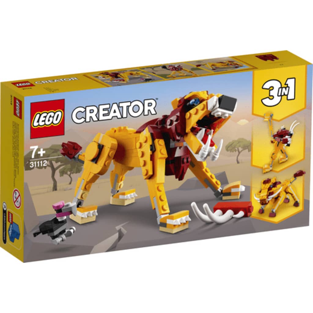 LEGO Creator Wilde leeuw (31112)
