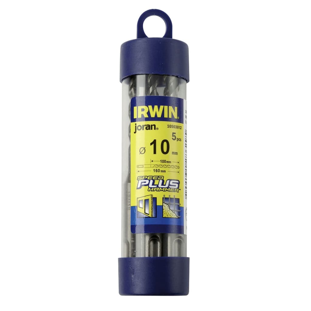 Irwin SPEEDHAMMER™ Plus boren 10,0 x 160 mm 5 st 10503612