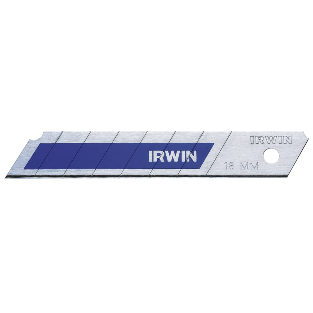 Irwin Bi-metaal Blue afbreekmes 18 mm 8 st 10507103