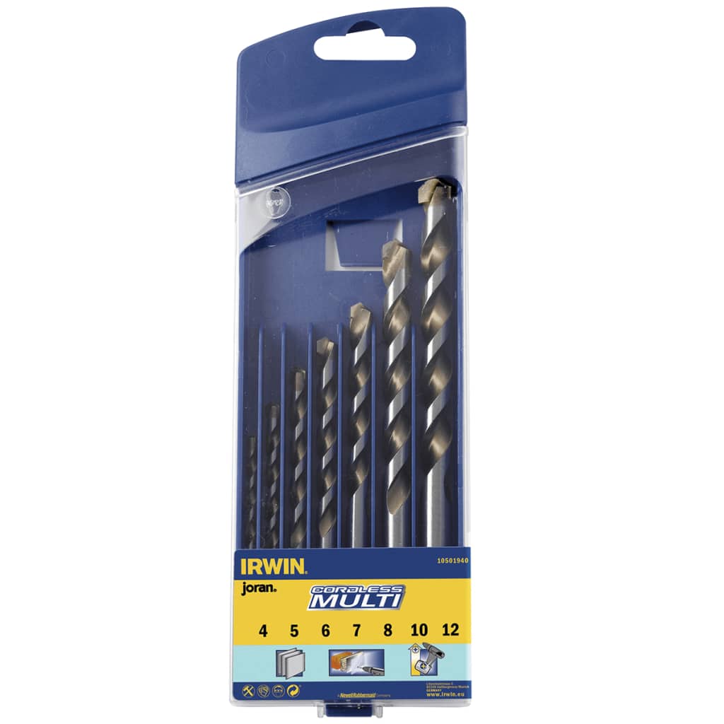 

Irwin Borenset Multi/Accu 7-delig 4/5/6/7/8/10/12 mm 10501940