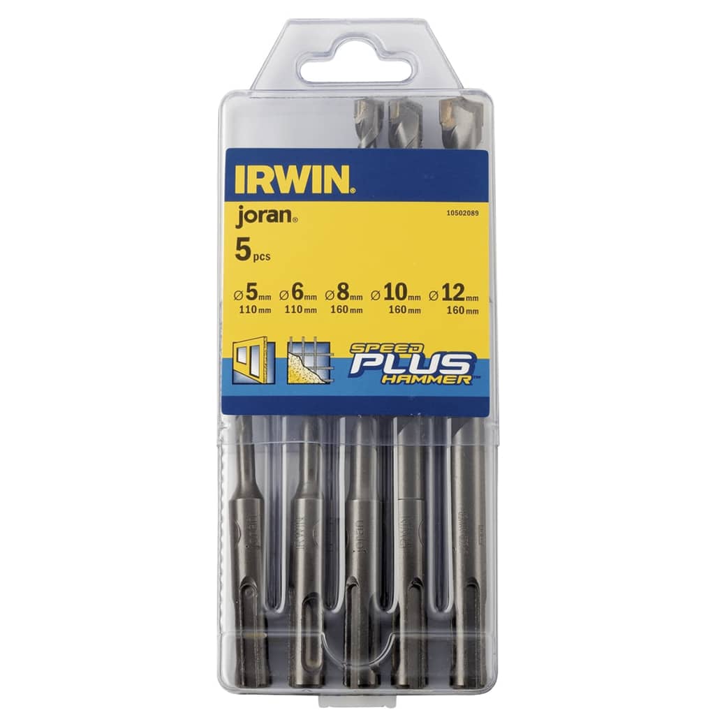 

Irwin SPEEDHAMMER™ Plus 5-delige borenset 10502089