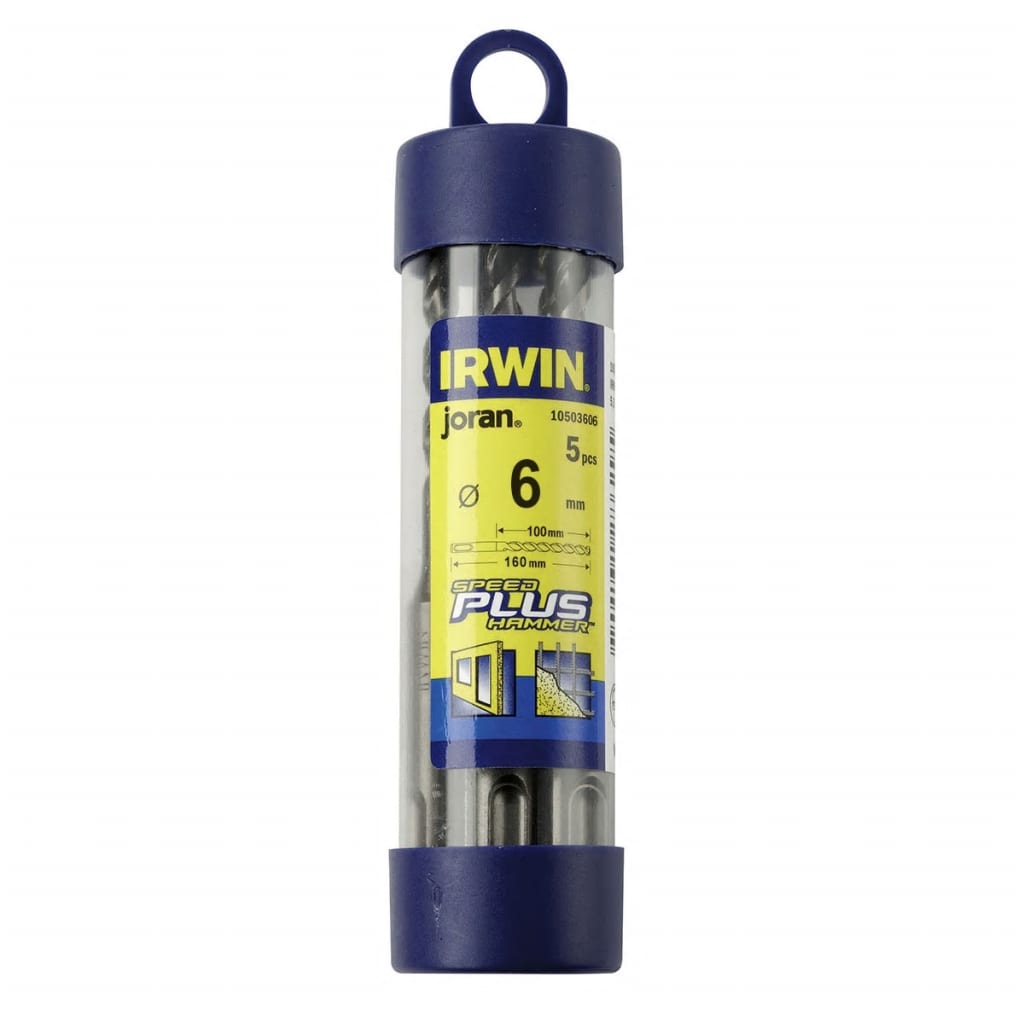 

Irwin Boorbits Speedhammer Plus 5 st 6x160 mm 10503606