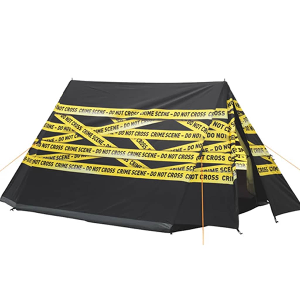 Easy Camp tent met crime scene afbeelding