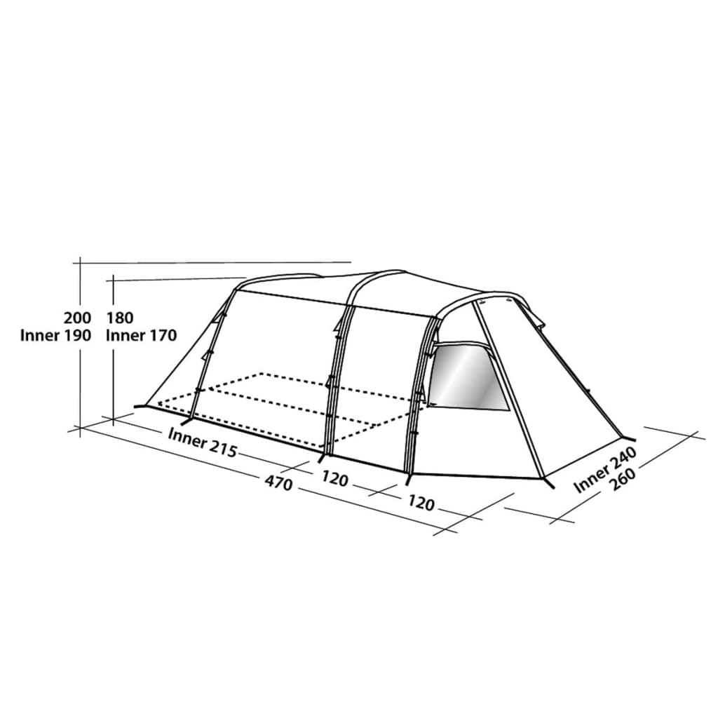 VidaXL - Easy Camp Huntsville 400 tent