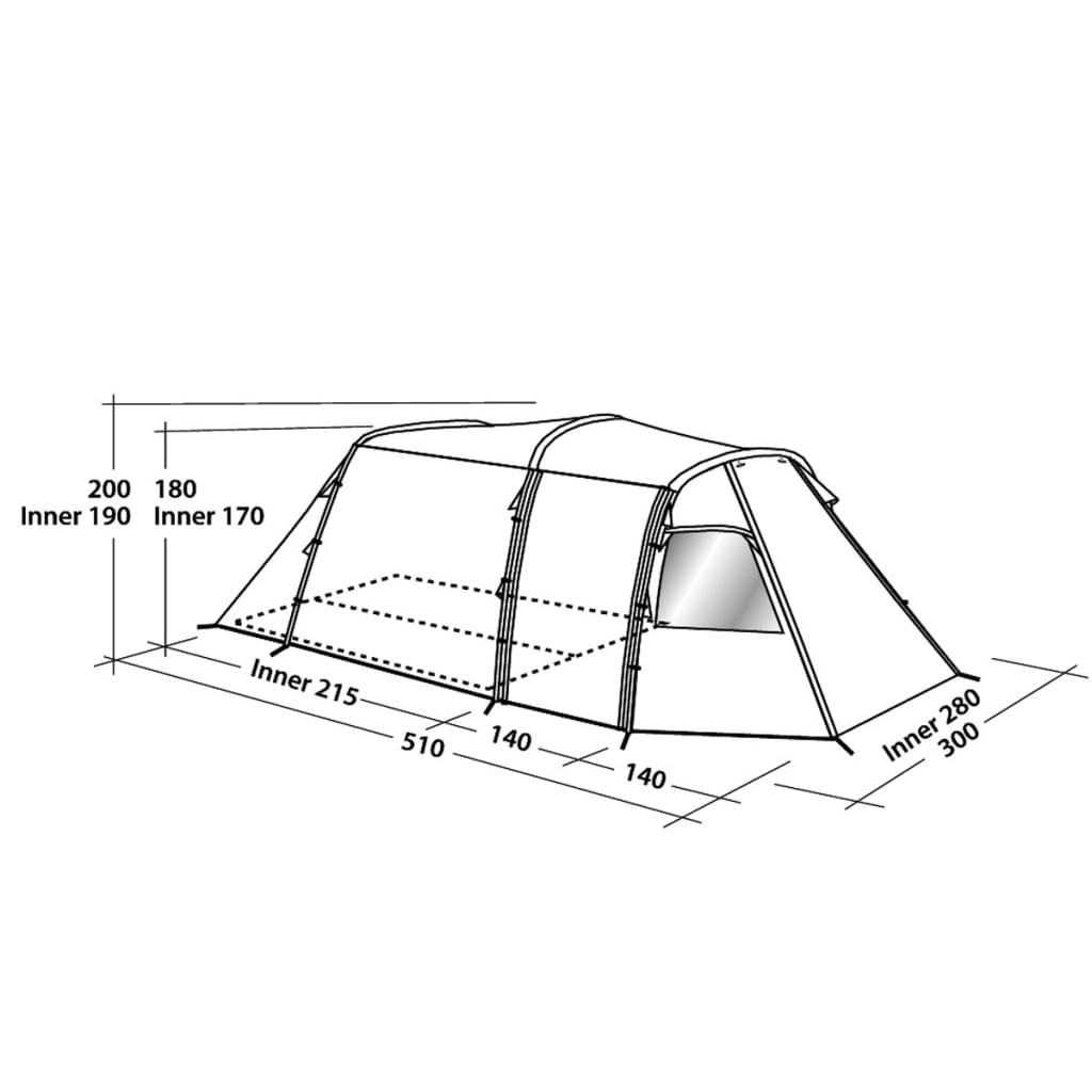 VidaXL - Easy Camp Huntsville 500 tent