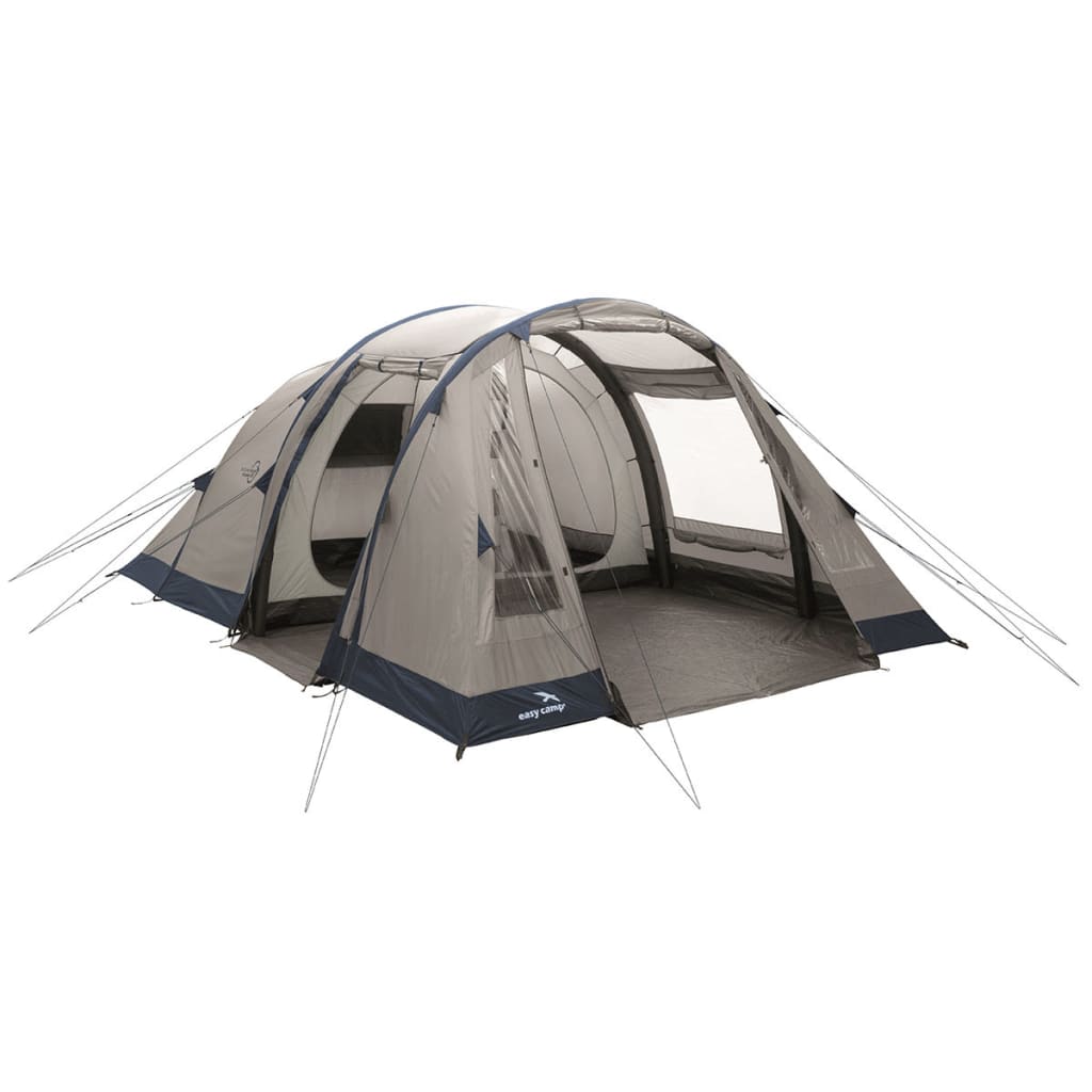 Easy Camp Oppblåsbart telt Tempest 500 grå og blå 120255 - Camping | Telt